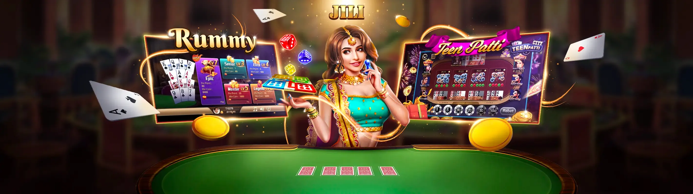 Giao diện Ứng dụng 58win Casino trên điện thoại